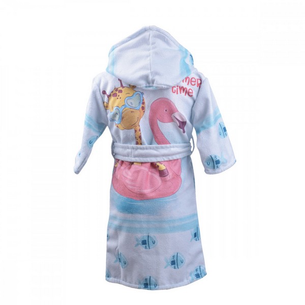 Продукт Babyhome Flamingo - Детски Халат 92-98 см - 0 - BG Hlapeta